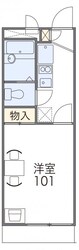 レオパレスエルドラド五月丘の物件間取画像